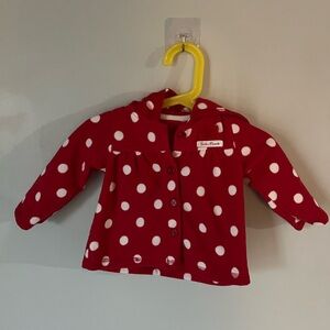 Santa’s Favorite Christmas Red Polka Dot Jacket